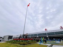 江苏南通民航步入“大飞花草盆景