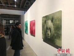 中国旅澳华裔画家张鸿俊在悉尼举